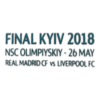 2018 MDT Kyiv Real Madrid Player Issue Kitroom Champions League Final