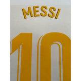Name Set Número Messi 10 FC Barcelona 2018-21 Home kit/Para la camiseta de local Avery Dennison Fan Version