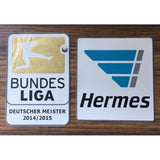 Parches Bundesliga Campeón 2014 2015 Hermès 2015 2016 Bayern