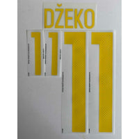 2016 2017 Bosnia Name Set Kit Home DZEKO 11 EURO 2016 DekoGraphics