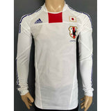 2010 2011 Japan Away Shirt Techfit Long Sleeve