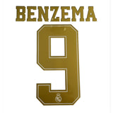 Real Madrid number 2019-20 Sportingid Benzema 9 Local / visit