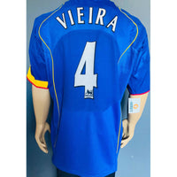 Jersey Arsenal 2004-05 Visita Vieira Utileria Original