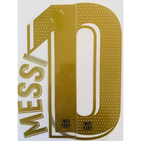 2020-2021 Messi Barcelona Name Set Player Issue La Liga Avery Dennison