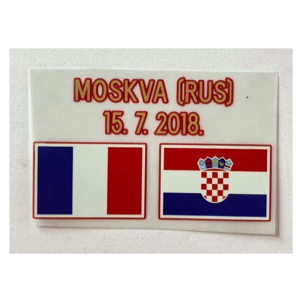MDT Match Detail Final FIFA World Cup Rusia 2018 Francia Vs Croacia