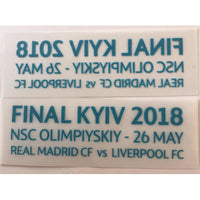 2018 MDT Kyiv Real Madrid Player Issue Kitroom Champions League Final