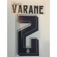 Name set “Varane 2” Real Madrid 2015-16  Para la camiseta de local/for home kit SportingiD