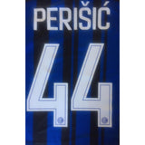 Name Set Número “Perišić 44” Inter de Milán 2017-18 Para la camiseta de local/for Home kit Stilscreen