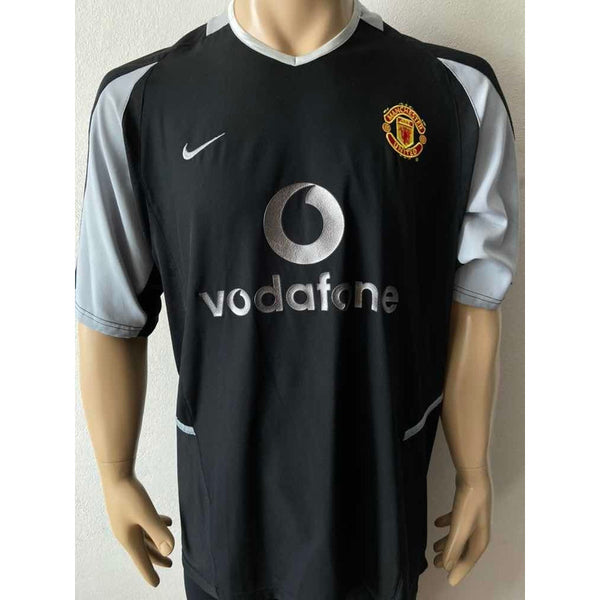 2002-2004 Manchester United Goalkeeper Shirt Barthez Premier League Pre Owned Size XL