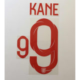 Name set Número “Kane 9”  Selección Inglaterra 2018 Mundial de Rusia Para la camiseta de local/for Home kit SportingiD