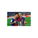 Set Oficial Final Copa del Rey 2017 FC Barcelona Vs Deportivo Alavés Player Issue TextPrint