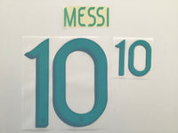 Nombre  número Argentina Messi 10 visitante 2021 player issue noble kitroom nameset away