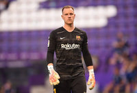 Jersey Barcelona portero 2019-20 manga larga version jugador de utileria goalkeeper long sleeve player issue kitroom