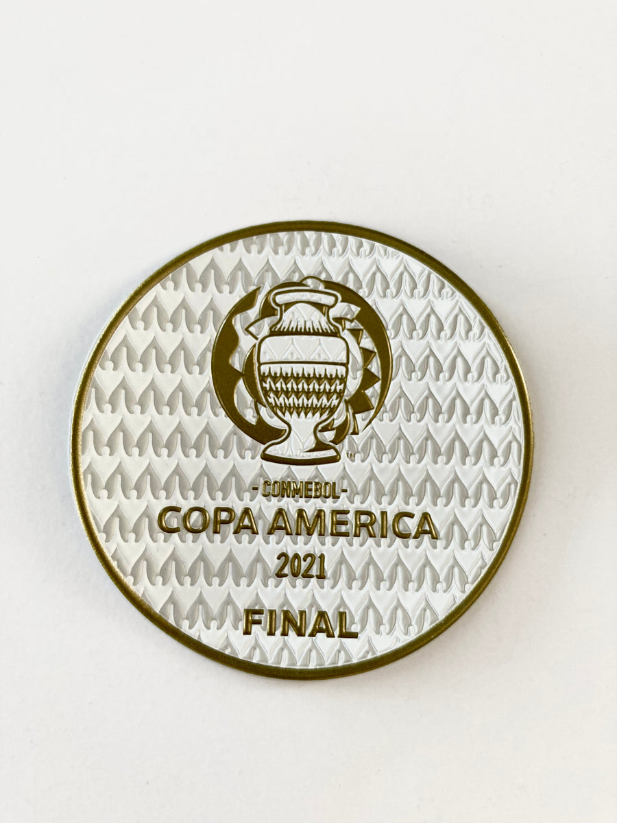 Parche Oficial Final de la CONMEBOL Copa América 2021 Brasil Vs Argent