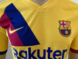 Jersey Barcelona 2019-20 Visitante Morer 35 Version jugador utileria La Liga Player issue kitroom