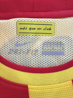 2013-2014 FC Barcelona Away Shirt Xavier Hernandez “Xavi” Player Issue Kitroom Champions Senyera Pre Owned Size M (Fitted)