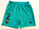 Short FC Barcelona 2019-20 Tercera Nelson Semedo, Lenglet, Martin, Umtiti, Junior Firpo