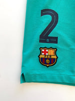 Short FC Barcelona 2019-20 Tercera Nelson Semedo, Lenglet, Martin, Umtiti, Junior Firpo