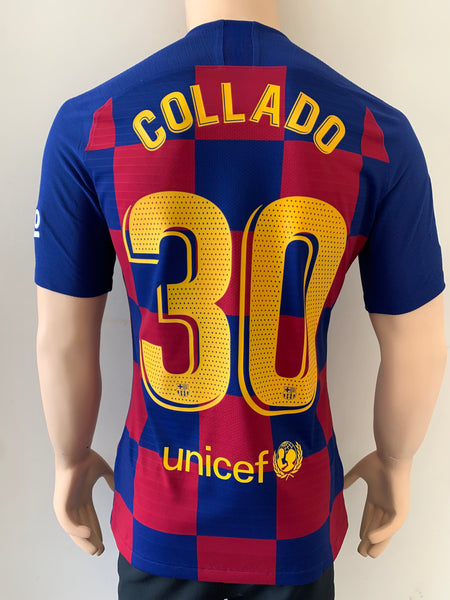 2019 2020 Barcelona Home Shirt Collado 30 Player Issue Kitroom BNWT La Liga Size M