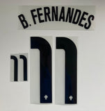 Nombre y numero Seleccion Portugal 2020-21 Visitante Bruno Fernandes Euro Name set Nations League