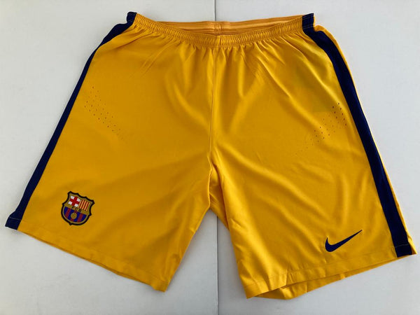 Shorts Nike FC Barcelona 2015-16 Visitante Champions League Version jugador Player issue