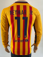 Jersey Nike FC Barcelona 2015-16 Away/Visita Dri-Fit LFP Long sleeve Neymar