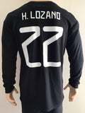 Jersey Mexico 2019 Local manga larga Adidas Climalite H. Lozano