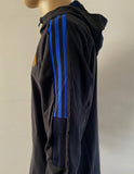 2020-2021 Real Madrid Jacket Training Black Player Pre Owned Size Large