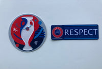 Parches Oficiales UEFA EURO Francia 2016 y Respect Player Issue SportingiD