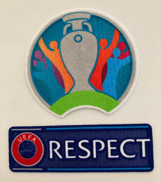 Set de parches Oficiales UEFA EURO 2020 y Respect Player Issue Dekographics