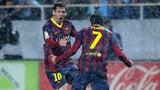 Name set Número Pedro 7 FC Barcelona 2012-14 For home kit/Para la camiseta de local Sipesa Player Issue