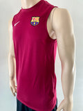 Camiseta sin mangas Musculosa Nike Strike FC Barcelona 2021-22 Entrenamiento/Training Dri-Fit