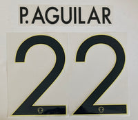 Name set Número P. Aguilar 22 Club América 2016-17 Edición especial Centenario del club Para la camiseta de local/for Home kit SportingiD
