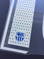 Name set Número Messi 10 FC Barcelona 2021-22 Para la camiseta de local La Liga Avery Dennison Player Issue