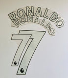 Nombre y numero Manchester United 2021-22 Cristiano Ronaldo de NIÑO