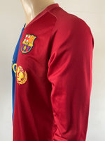 Jersey Nike FC Barcelona 2008-09 Local/Home Messi Long Sleeve Nike Fit Dry