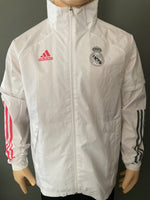 Chamarra Adidas All Weather Real Madrid CF 2020-21 Entrenamiento/Training