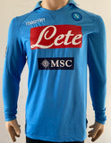 Jersey Macron SSC Napoli 2011-12 Home/Local Long sleeve Serie A Fernández