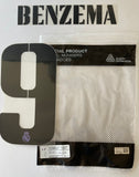 Set name nombre y número Benzema 2022  2023 Real Madrid Local / Home Avery player issue champions