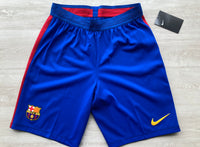 2016 217 Short FC Barcelona Fitted Home Player Issue BNWT Multiple Size