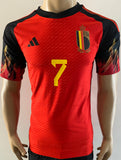 Jersey  Selección Bélgica 2022 Local Home Qatar WC De Bruyne Player Issue BNWT