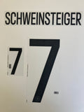 2016 2017 Germany Name Set Kit Home SCHWEINSTEIGER 7 EURO 2016 Dekographics