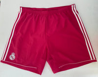 Pantalones cortos Short Real Madrid 2014 - 15 Visita / Away Adidas Climacool (XL)