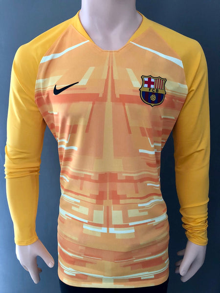 Jersey Nike FC Barcelona 2019-20 Portero Goalkeeper long sleeve Player Issue Kitroom