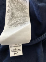 Sudadera Pre Match Nike FC Barcelona 2021 2022 visita medio cierre Away kit utilería Player Issue Kitroom