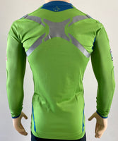 2012 2013 Seattle Sounders FC Home Shirt MLS player issue long sleeve Size 8