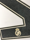 Name Set Número Carvajal Real Madrid 2019-2020 Para la camiseta de Local for Home kit Champions League Copa del Rey Sporting ID