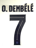 Set Name Dembele Barca 2021-22 Visita de Copa Player issue