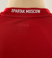 2009 2010 Spartak Moscow Home Long Sleeve Kitroom Player Issue Pre Owned Size M