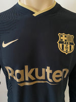 Jersey Nike FC Barcelona 2020-21 Away/Visita Vaporknit Long sleeve Messi Kitroom Player Issue